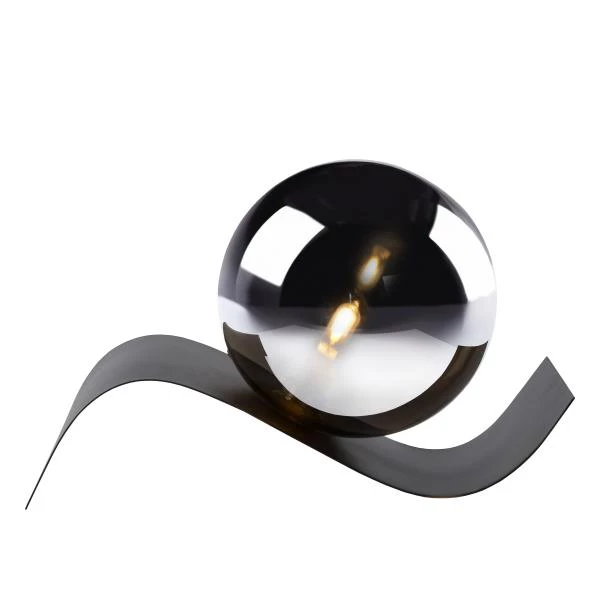 Lucide YONI - Lampe de table - 1xG9 - Noir - détail 1